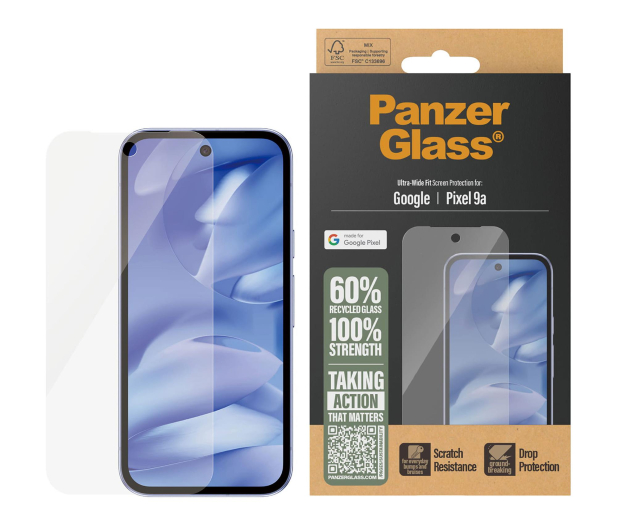 PanzerGlass Ultra-Wide Fit do Google Pixel 9a 5G - 1538911 - zdjęcie